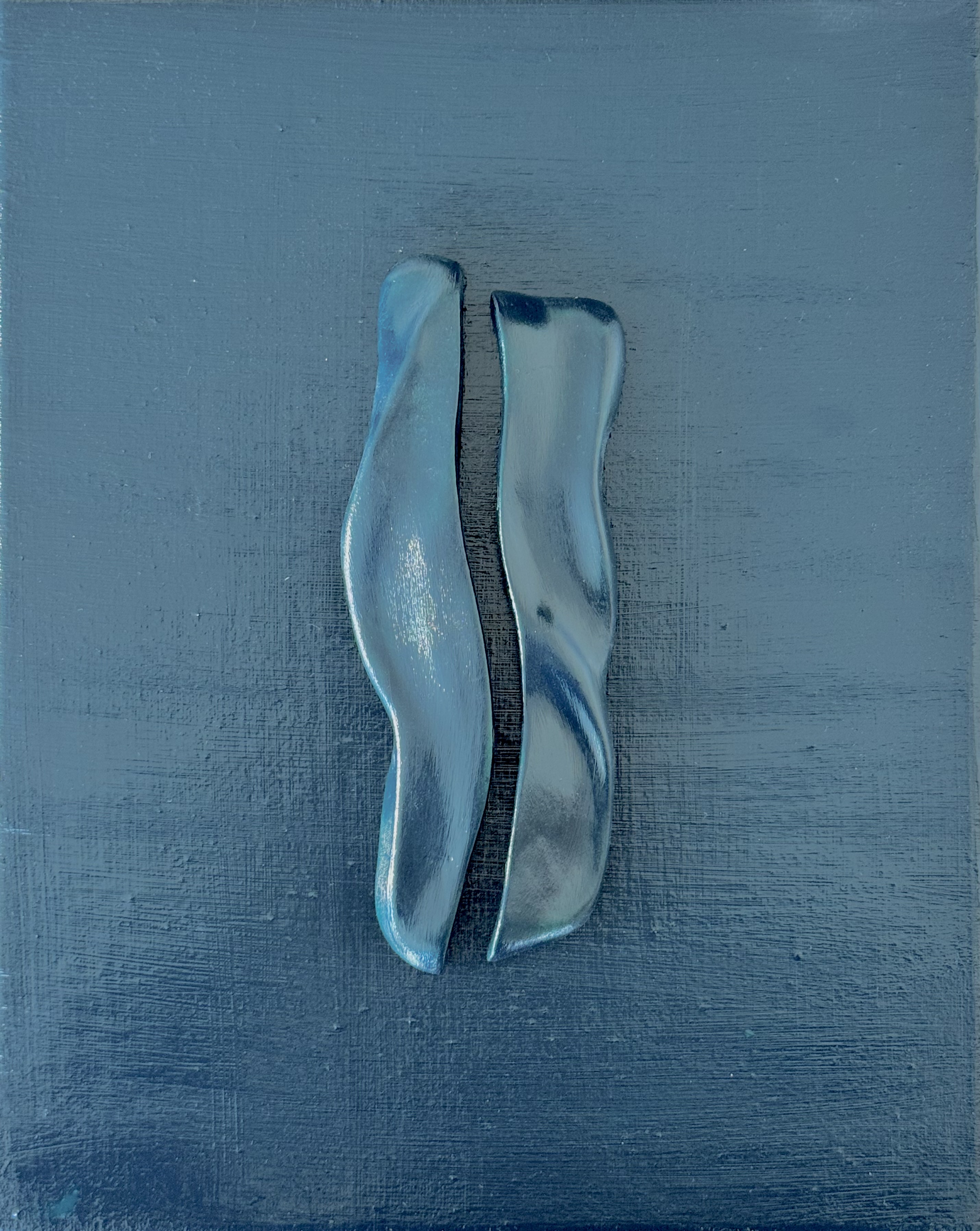 Unity — acrylic and clay on canvas by Ivonne Coccaglio